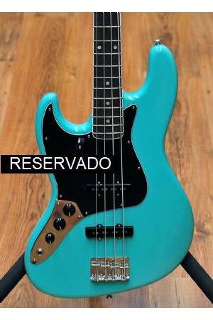 Fender American Vintage II 1966 Jazz Bass Seafoam Green Left Handed Fender American Vintage II 1966 Jazz Bass Seafoam Green Left Handed